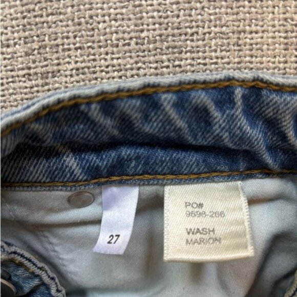 Reformation Jackie Ultra High Waist Wide Leg Jeans In Marion - Picture 5 of 5